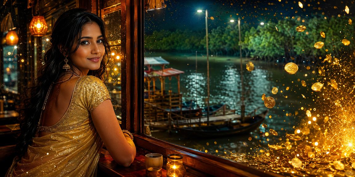 খুলনায় ক্যাসিনো বেটিং প্রোমোশনে অংশ নিচ্ছেন একজন নারী খেলোয়াড়